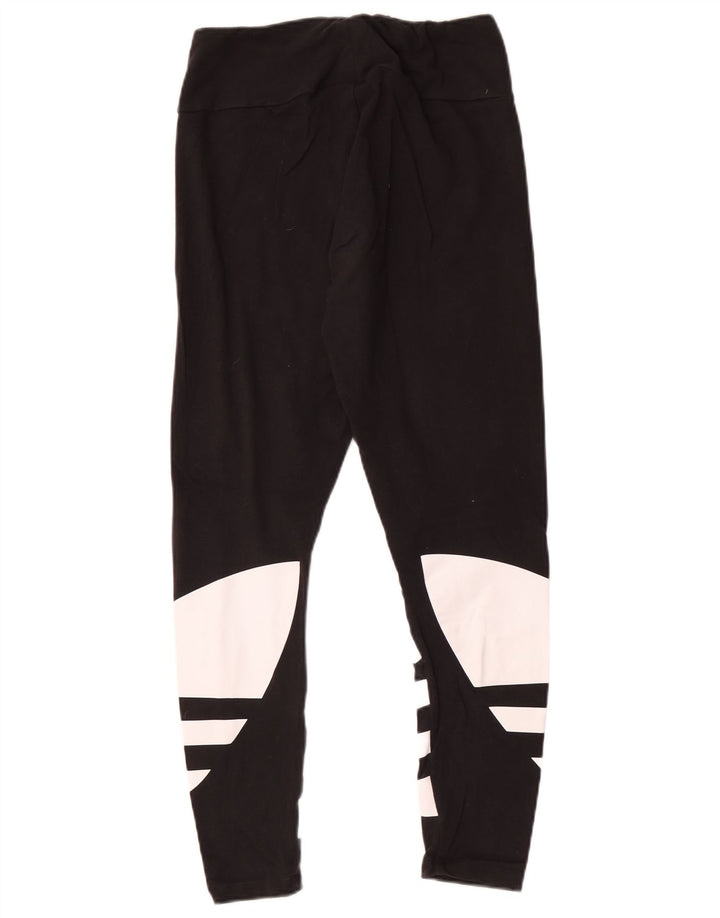 Adidas Leggings gráficos para mujer Reino Unido 12 Mediano Negro