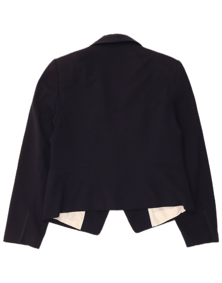 Marks & Spencer Chaqueta tipo blazer para mujer UK 40 Mediano Azul marino Poliéster