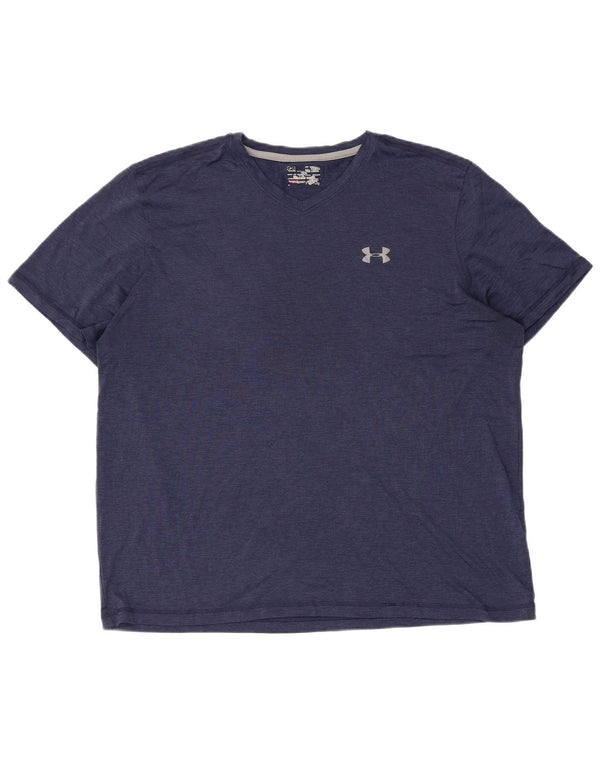 Camiseta Under Armour Hombre Top XL Azul Marino Deportiva