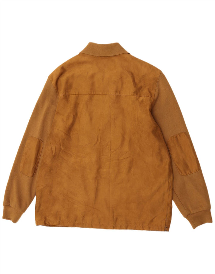 Pierre Cardin Chaqueta Bomber para Hombre IT 54 2XL Poliéster Amarillo