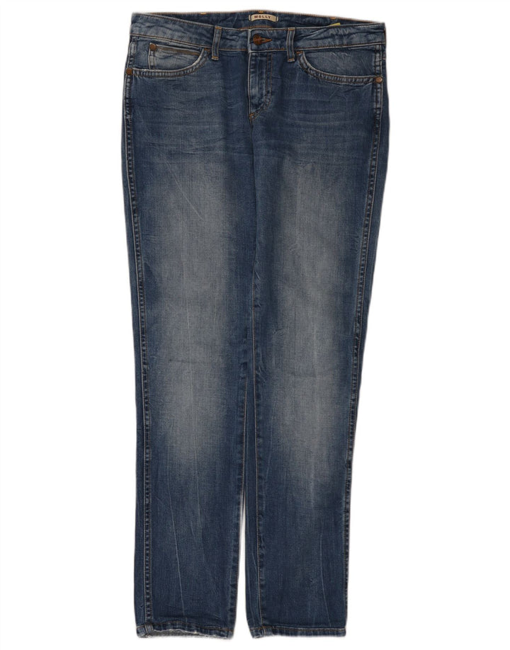Wrangler Molly Slim Jeans Mujer W28 L32 Algodón Azul