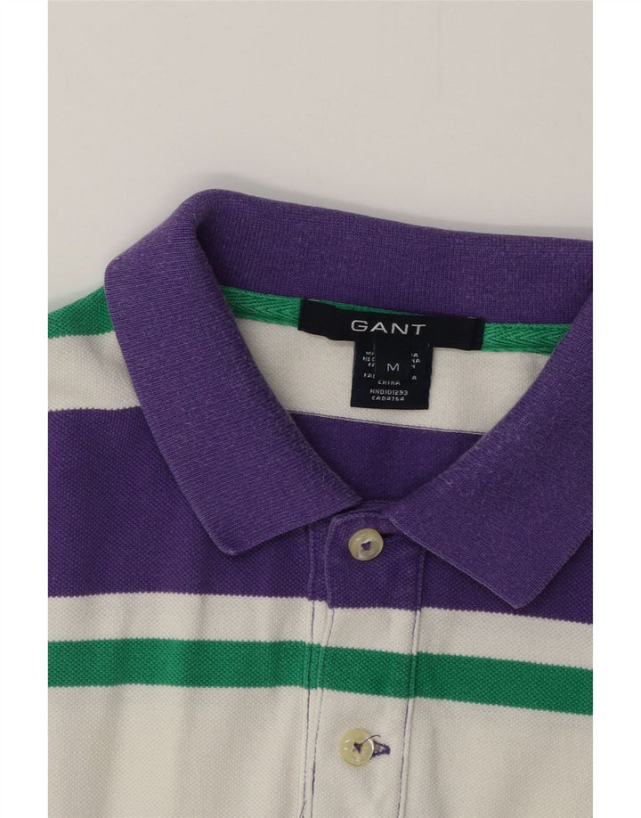 GANT Polo De Rugby De Algodón De Rayas Multicolor Mediano Hombre