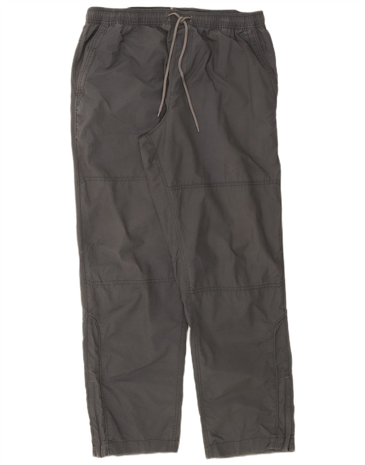 Marks & Spencer Pantalones rectos para hombre W38 L31 Algodón gris