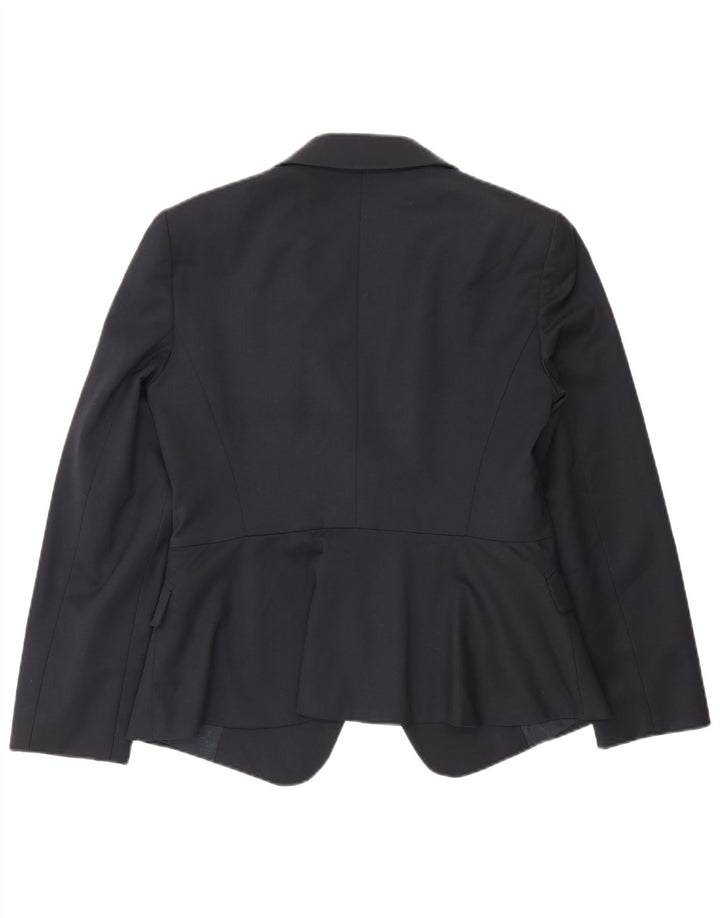 Emporio Armani Traje de 2 piezas con 2 botones para mujer IT 44 Medium W30 L30 Azul marino