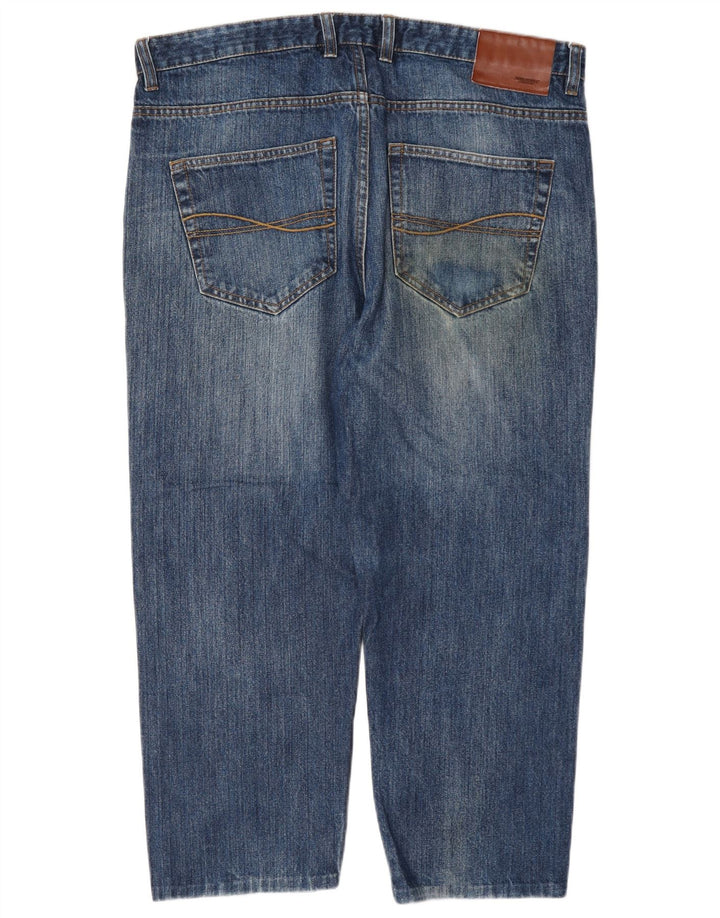 James Pringle Jeans recortados para hombre W36 L26 Algodón azul