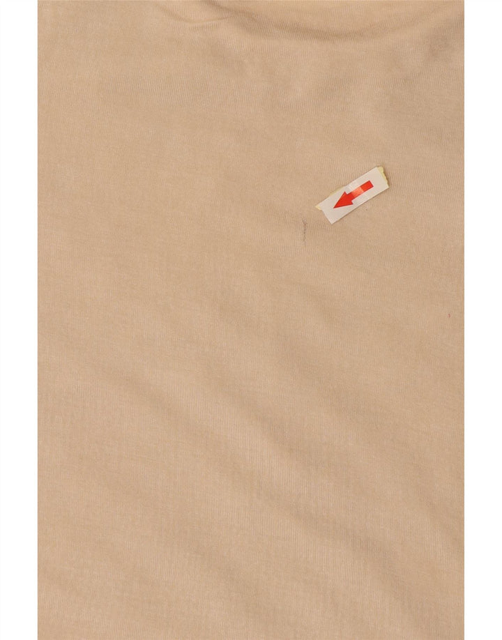 Guess Blusa de lentejuelas para mujer Top UK 10 Small Beige