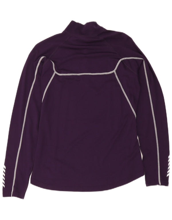 Helly Hansen - Chándal con cremallera y cuello para mujer, talla 40, XL, color morado