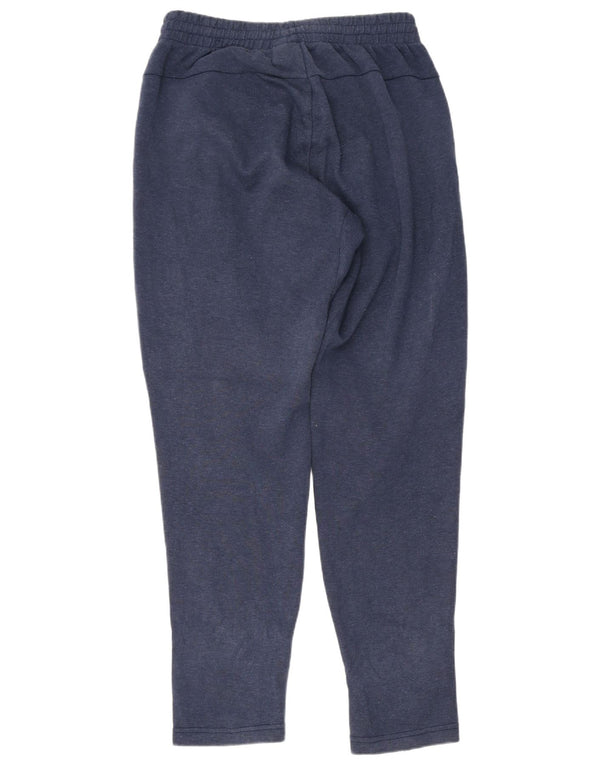 Adidas Pantalones De Chándal Para Hombre Pequeños Azul Marino Algodón