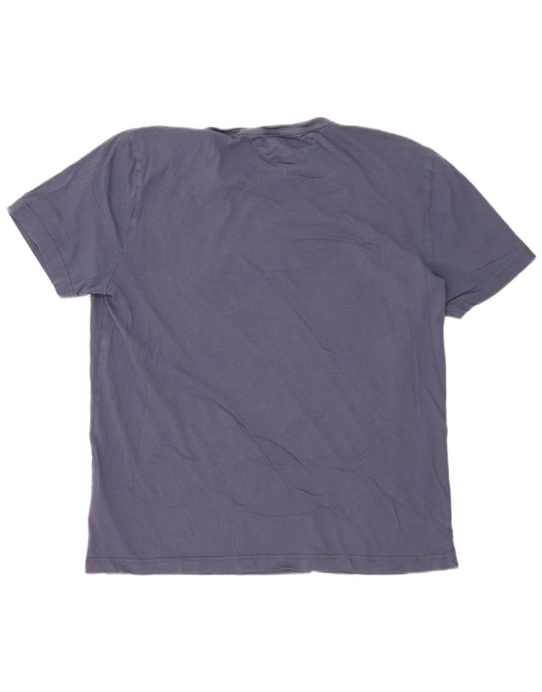 Tommy Hilfiger Camiseta gráfica para hombre Top 2XL Azul marino Colorblock Algodón