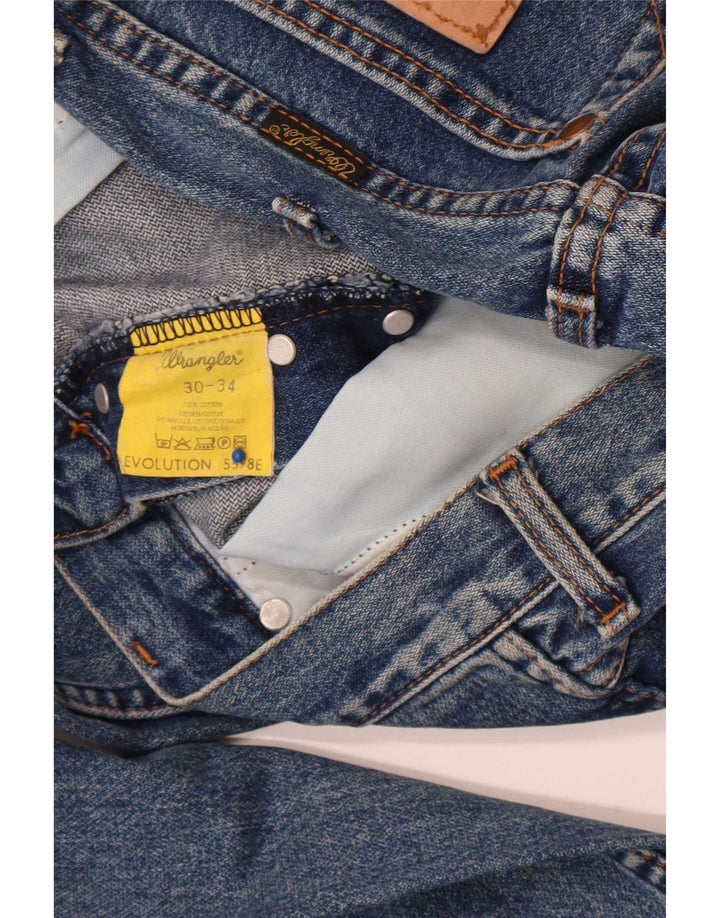 Vaqueros Wrangler Hombre Evolution Straight W30 L31 Algodón Azul