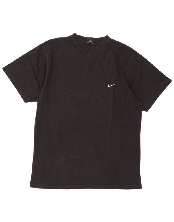 Nike - Camiseta para hombre, talla 42/44, talla grande, algodón negro