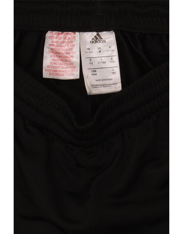 Adidas Pantalón Chándal Niño 11-12 Años Negro Poliéster