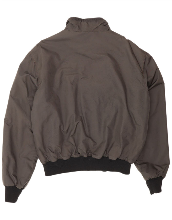 Refrigiwear Chaqueta Bomber para Hombre UK 40 Grande Gris Colorblock