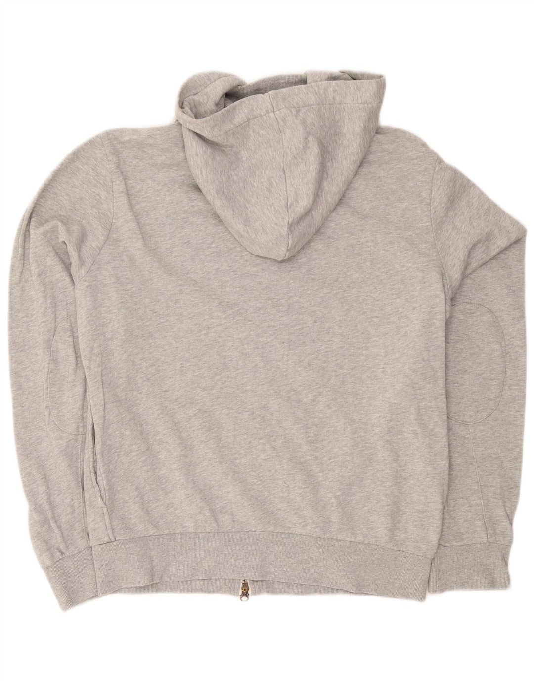 Sun68 Suéter con capucha y cremallera para hombre XL Algodón gris