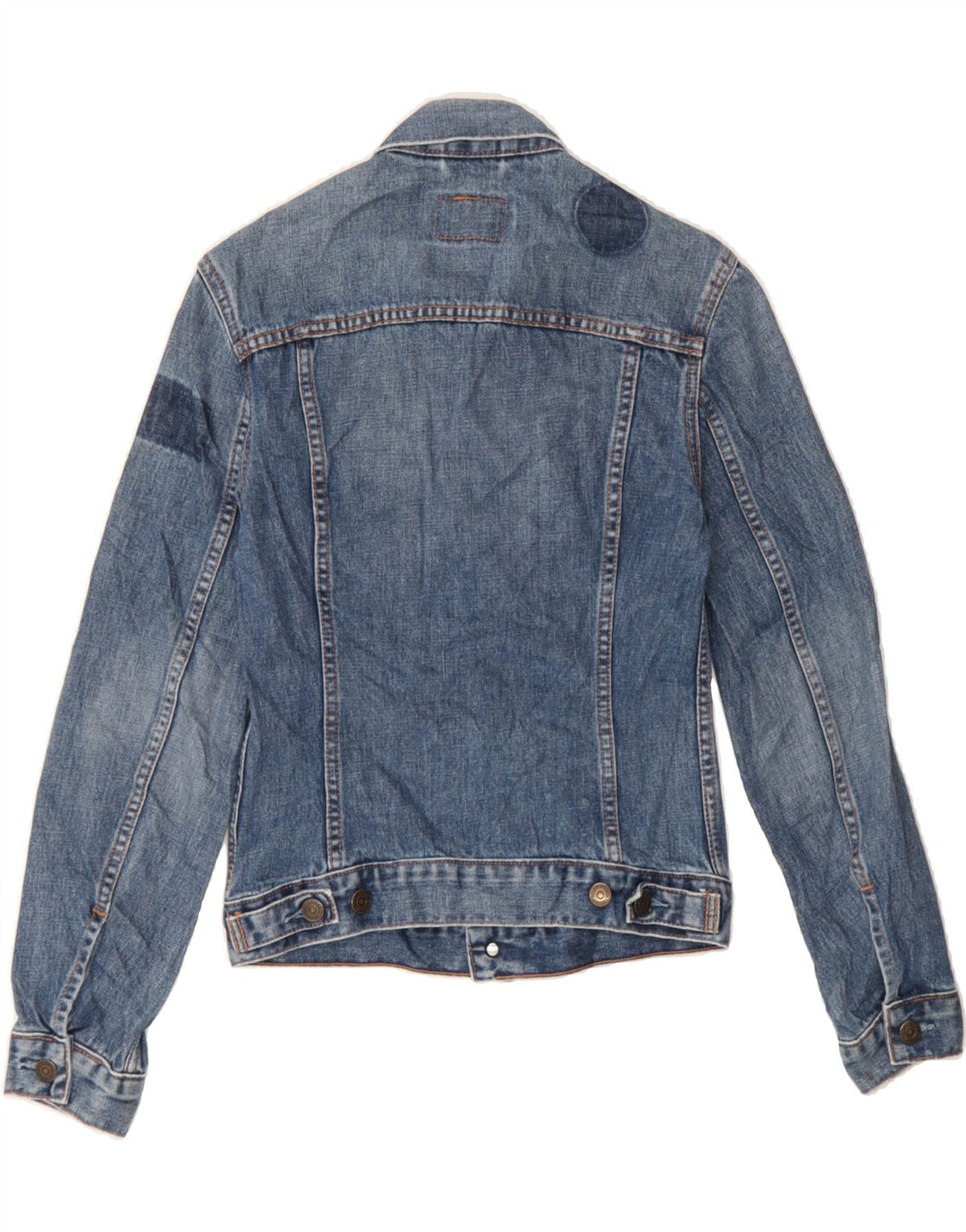 LEVI'S Girls Denim Jacket 10-11 Years Small  Blue Cotton Vintage Levi's and Second-Hand Levi's from Messina Hembry 