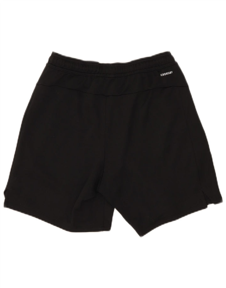Adidas Hombre Aeroready Regular Fit Pantalones Cortos Deportivos Pequeño Poliéster Negro