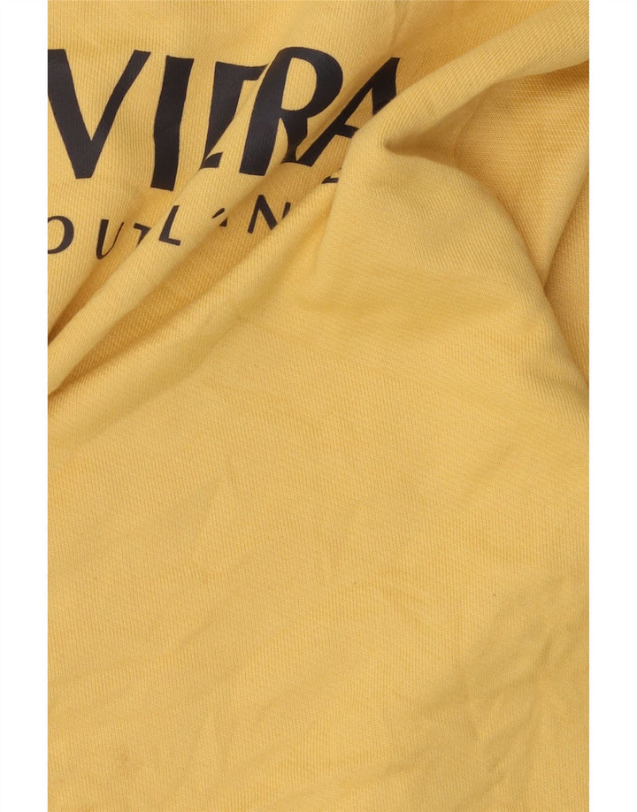 Jack & Jones Hombre Sudadera Gráfica Jumper Large Algodón Amarillo