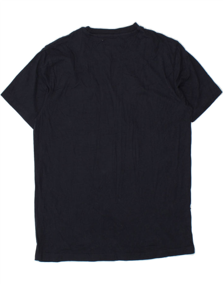 PENGUIN Mens T-Shirt Top Large Navy Blue Vintage Penguin and Second-Hand Penguin from Messina Hembry 