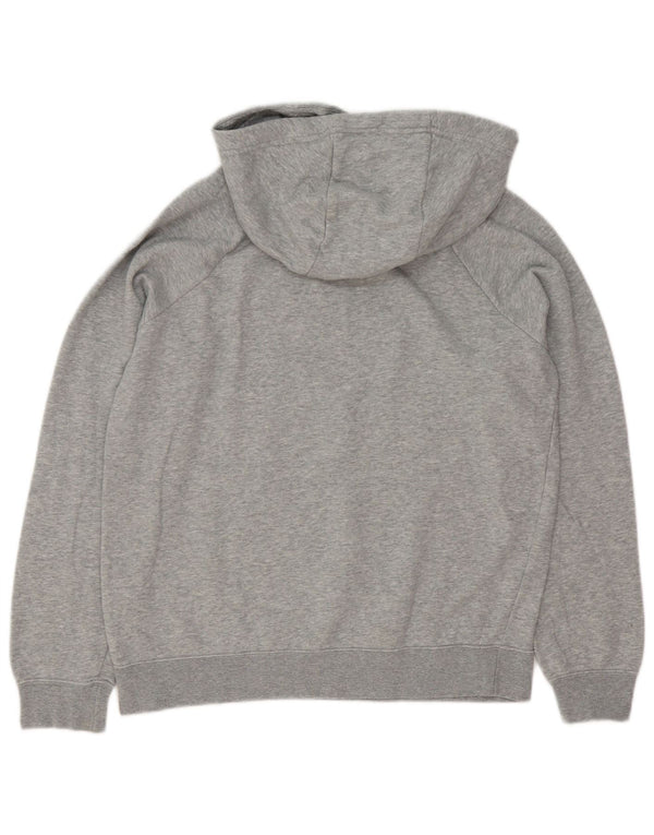 Nike - Sudadera con capucha para mujer, talla 40, algodón gris medio