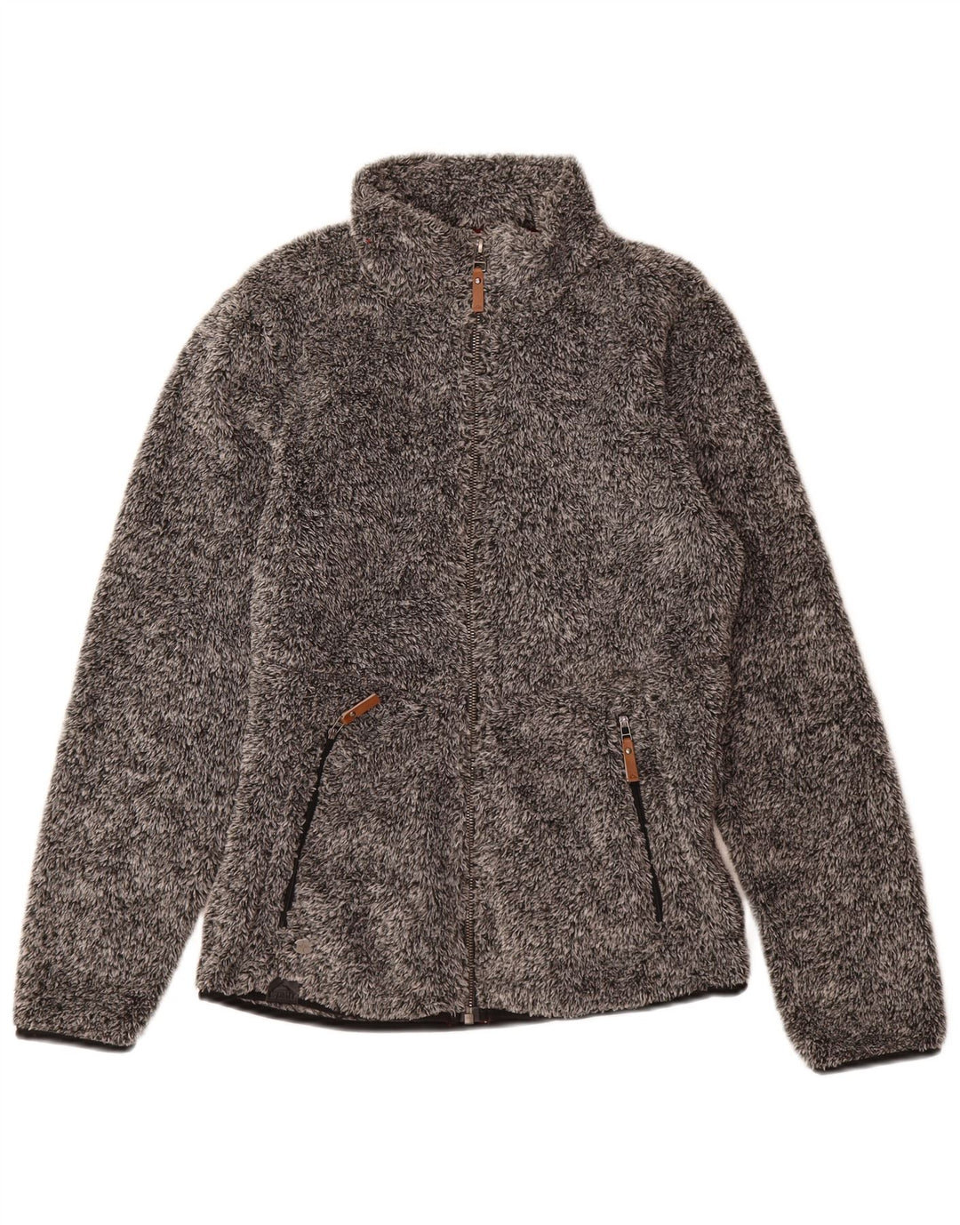 MC Kinley Chaqueta polar para mujer UK 12 Poliéster gris medio
