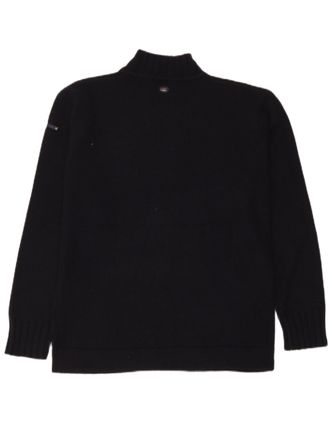 Duck And Cover Jersey De Cuello Alto Con Gráfico Para Hombre Acrílico Negro Medio
