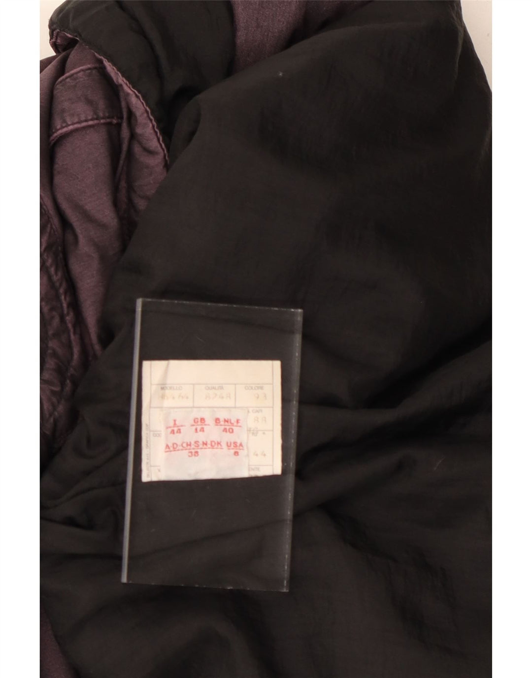 BELFE Chaqueta cortavientos gráfica para mujer UK 14 Medium Purple Nylon