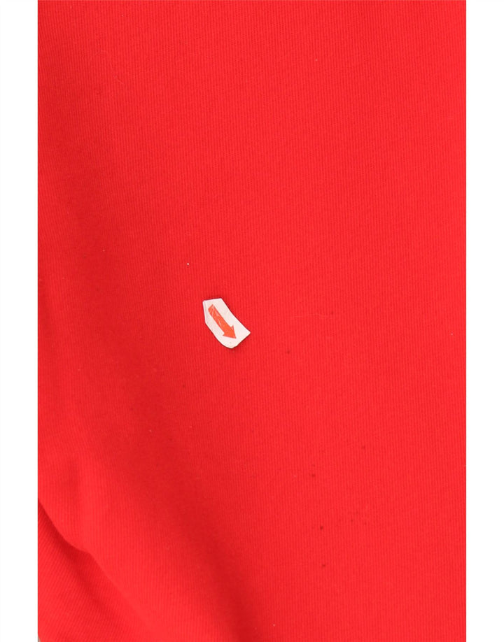 Ellesse Mens Crop Peto Pantalones De Esquí IT 50 Grande Acrílico Rojo
