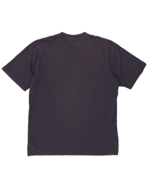 ADIDAS Camiseta gráfica para hombre Top Grande Azul marino Algodón