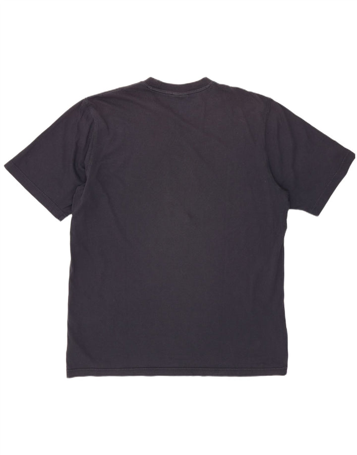 ADIDAS Camiseta gráfica para hombre Top Grande Azul marino Algodón