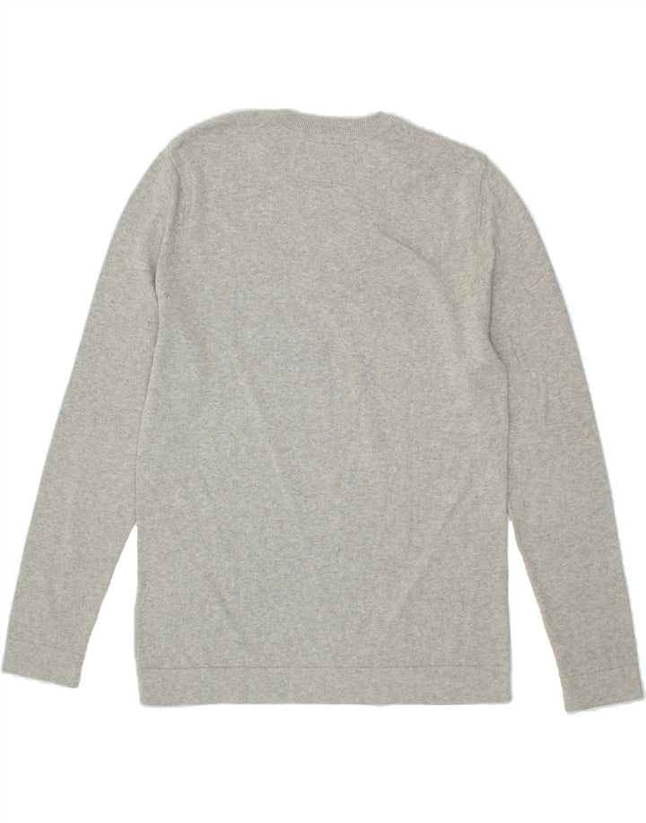 JULES Mens Graphic Sweatshirt Jumper Medium Grey Cotton Vintage Jules and Second-Hand Jules from Messina Hembry 