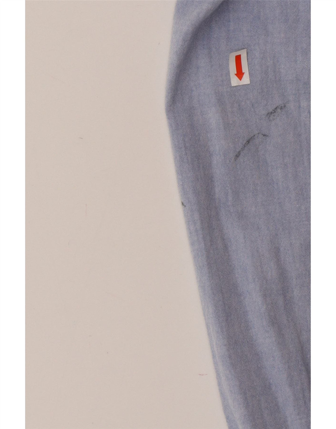 FRENCH CONNECTION Camisa Hombre Algodón Azul Medio