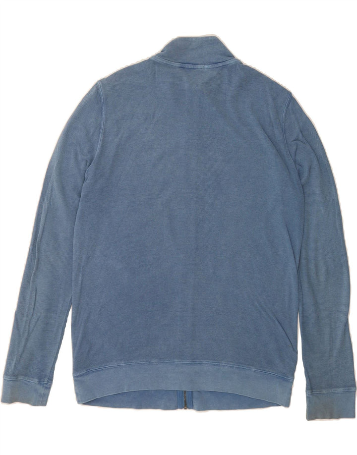 HUGO BOSS Mens Slim Fit Tracksuit Top Jacket Medium Blue Cotton Vintage Hugo Boss and Second-Hand Hugo Boss from Messina Hembry 