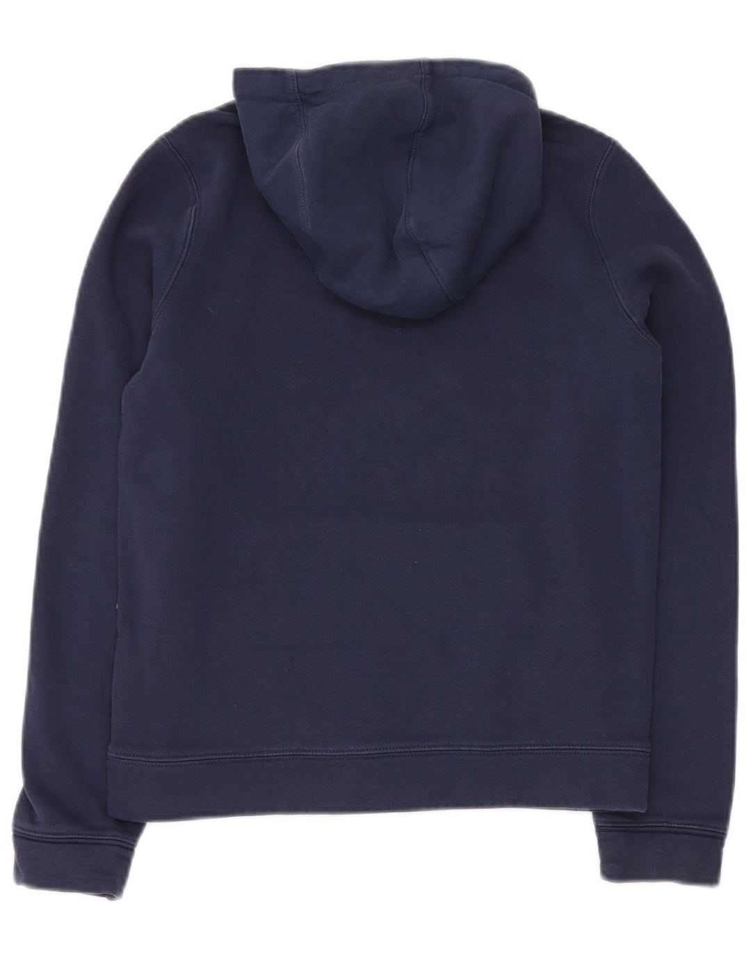 NIKE - Sudadera con capucha para niños, talla grande, color azul marino, algodón, 12-13 años