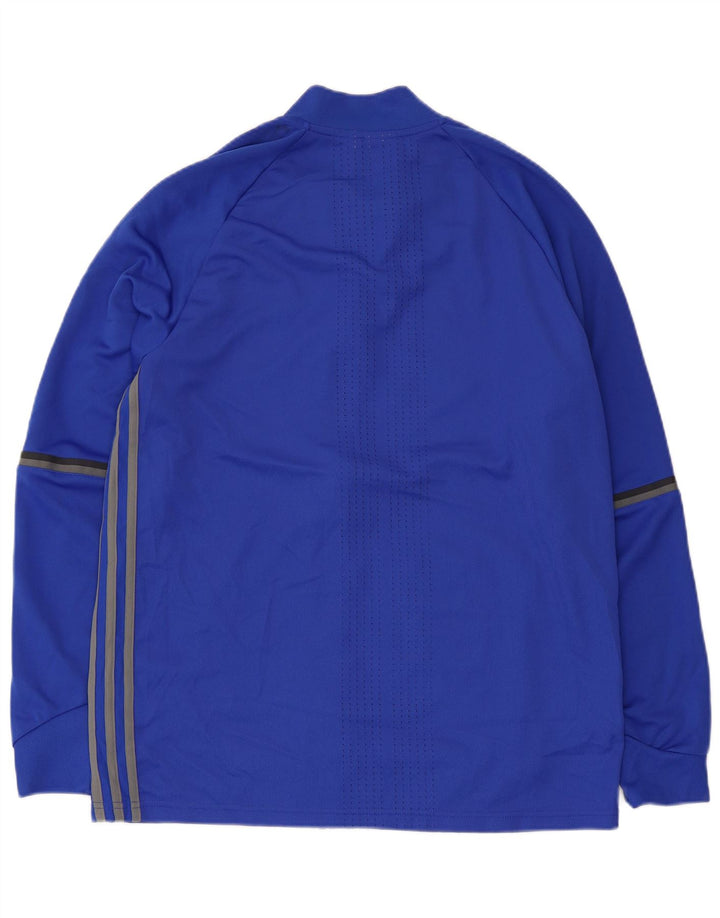 ADIDAS Mens Climacool Graphic Chándal Top Chaqueta Grande Azul Poliéster