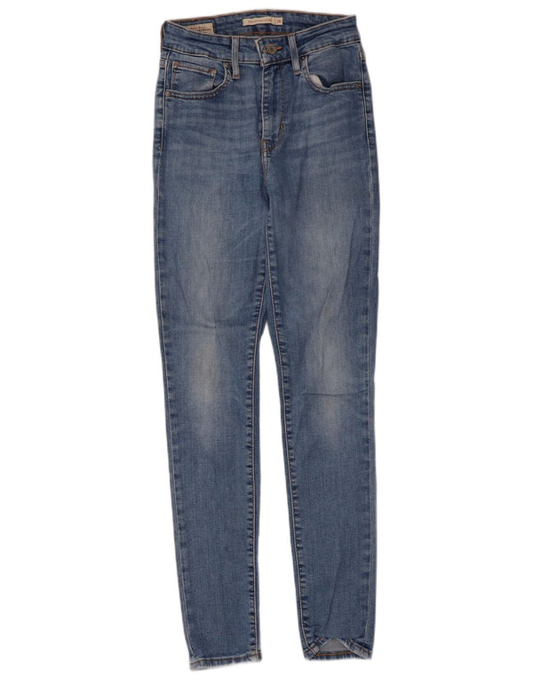 Levi's Vaqueros pitillo de talle alto 721 para mujer W26 L28 Algodón azul