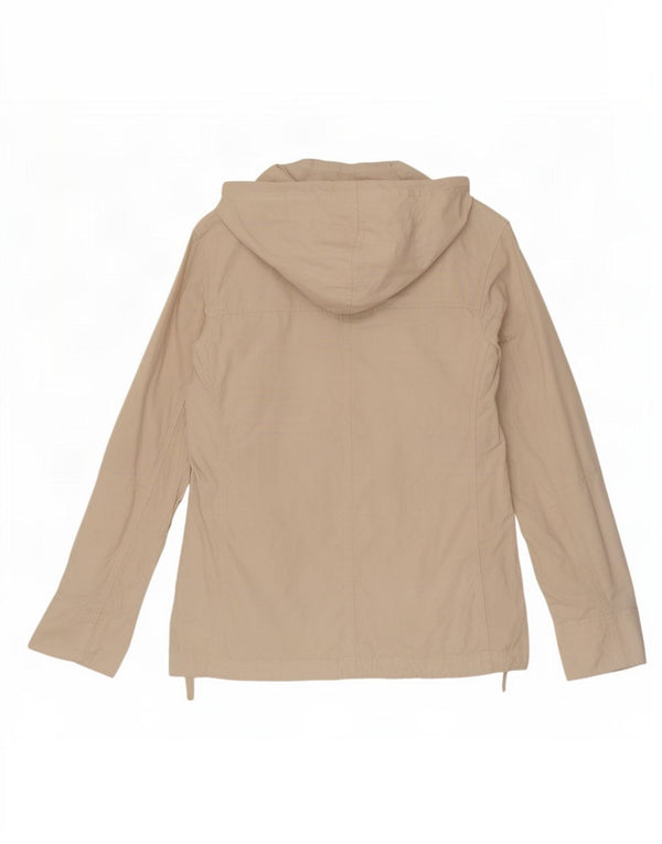 Champion Chaqueta de Chándal con Capucha y Ajuste Relajado para Mujer UK 10 Small Beige