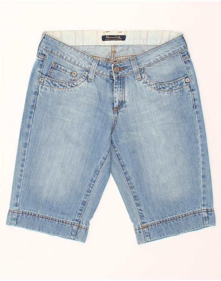 MASSIMO DUTTI Womens Denim Shorts W31 Medium Blue Vintage Massimo Dutti and Second-Hand Massimo Dutti from Messina Hembry 
