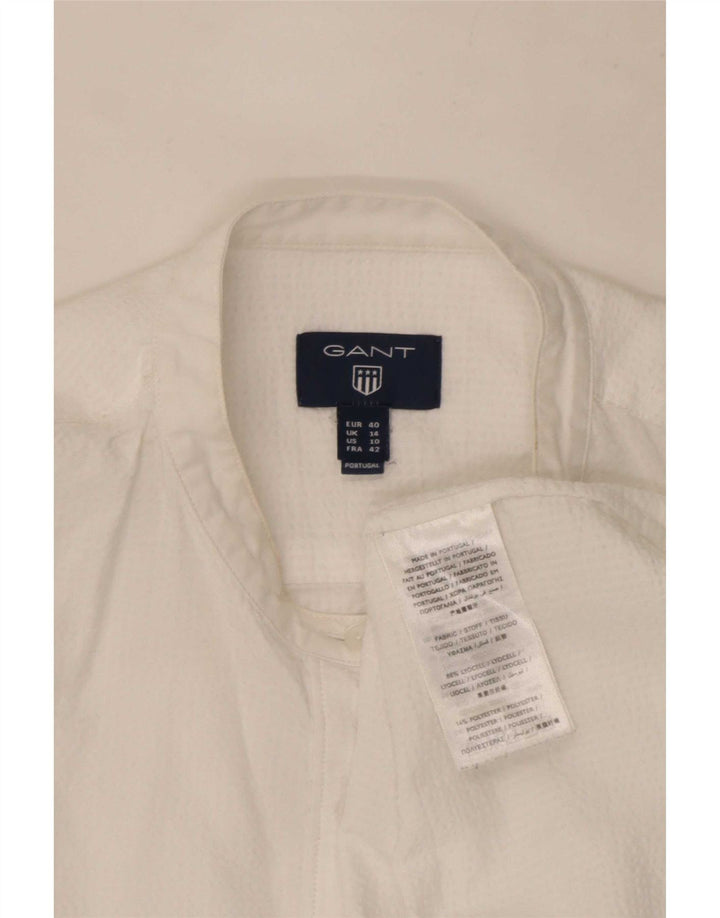 Camisa tipo jersey para mujer Gant UK 44 Large White Lycra