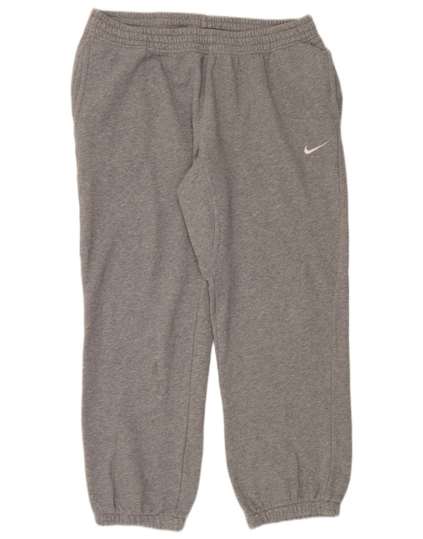 Nike - Pantalón de chándal para hombre, talla 2XL, algodón moteado gris