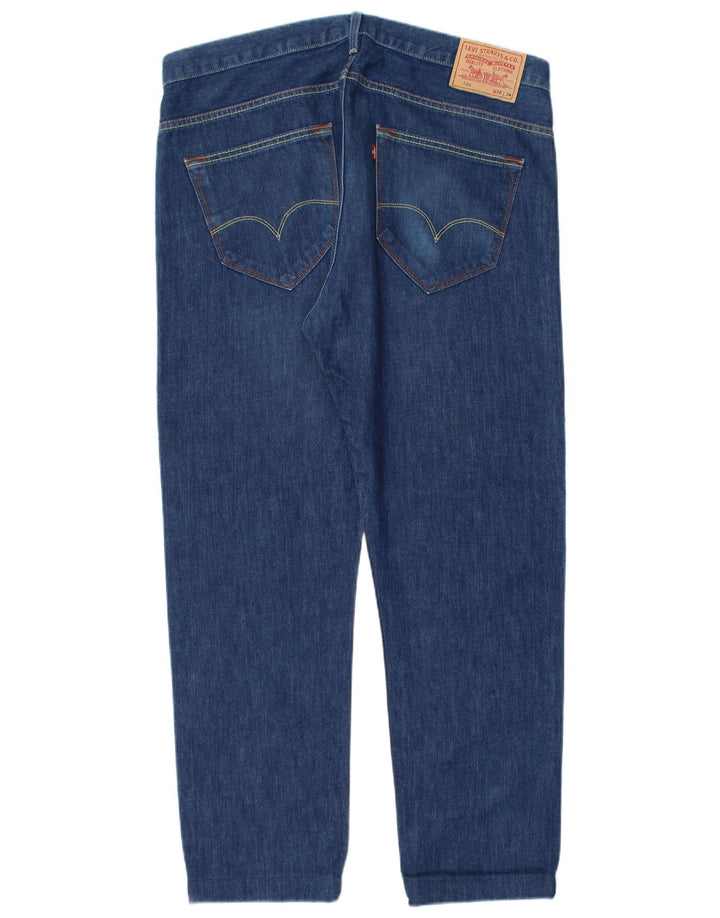 Levi's Hombre 504 Vaqueros Rectos W36 L29 Algodón Azul