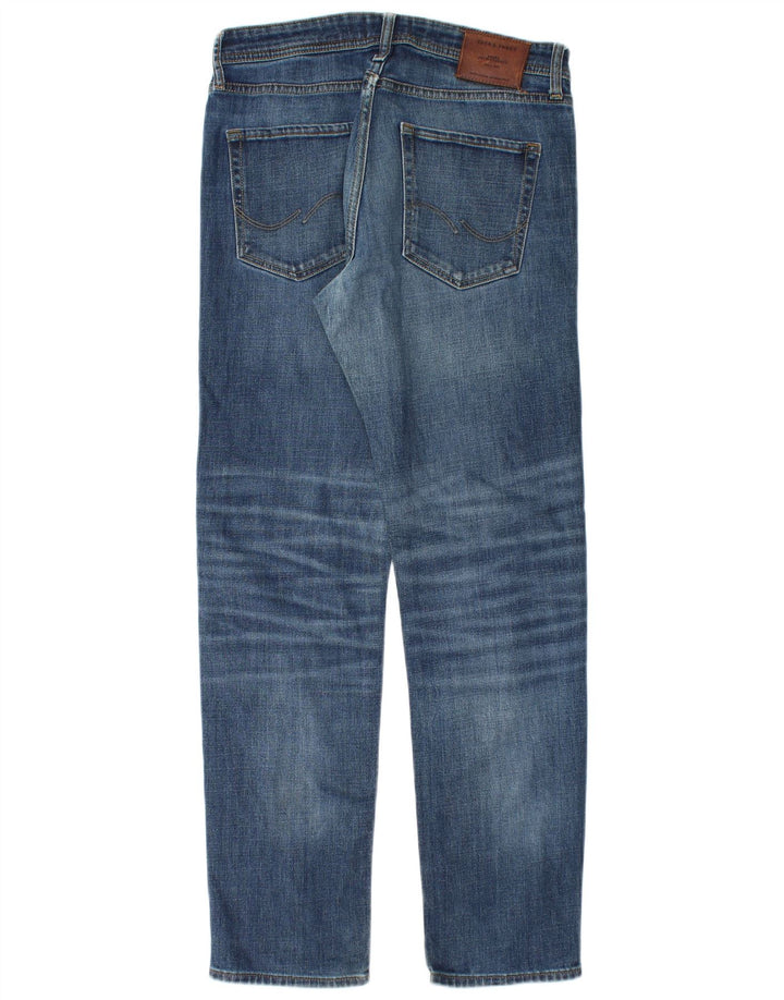 Jack & Jones Hombre Mike Slim Jeans W30 L32 Algodón Azul