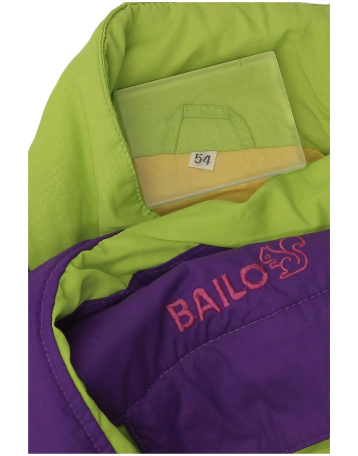 Bailo Chaqueta de esquí para hombre IT 54 2XL Verde Colorblock