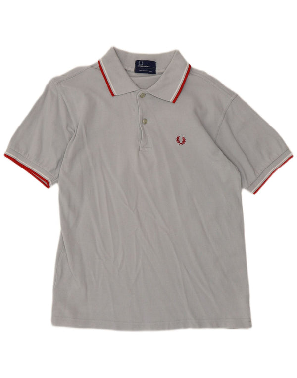 Polo Fred Perry Hombre Pequeño Algodón Gris