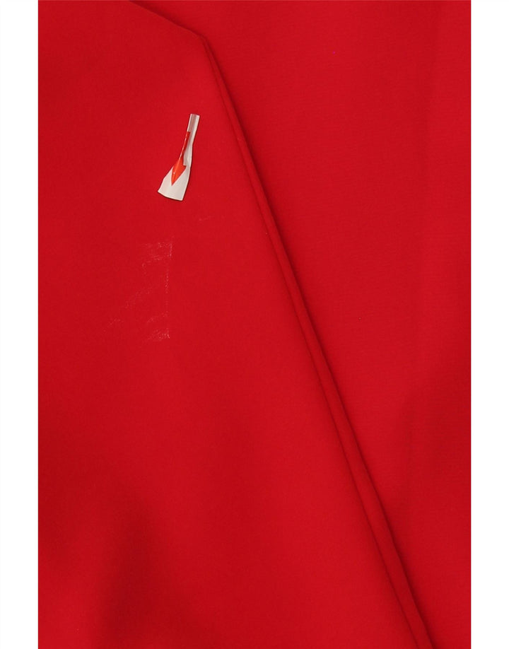 Yves St. Clair Petites Blusa para mujer US 8 Medio Rojo Poliéster