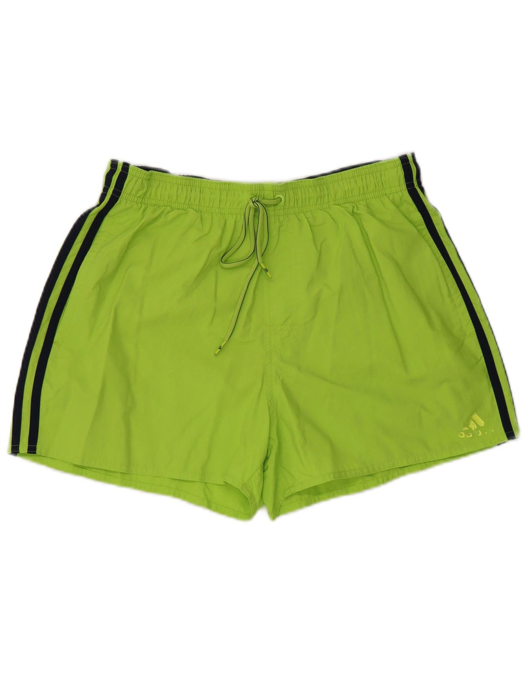Pantalones cortos deportivos ADIDAS para hombre de nailon verde medio