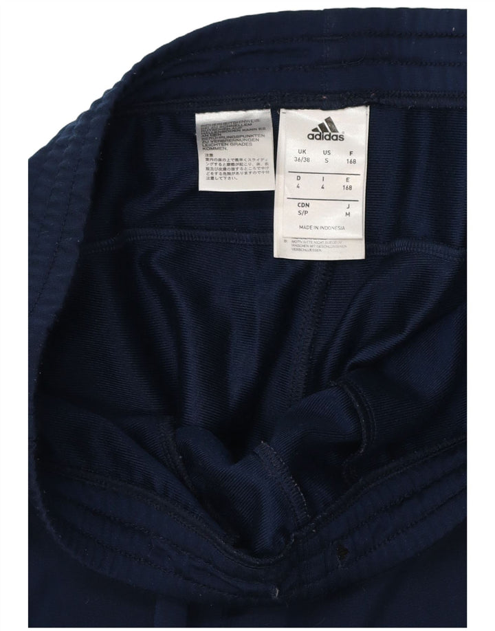 ADIDAS Pantalones de chándal para hombre Joggers UK 36/38 Small Azul marino Poliéster