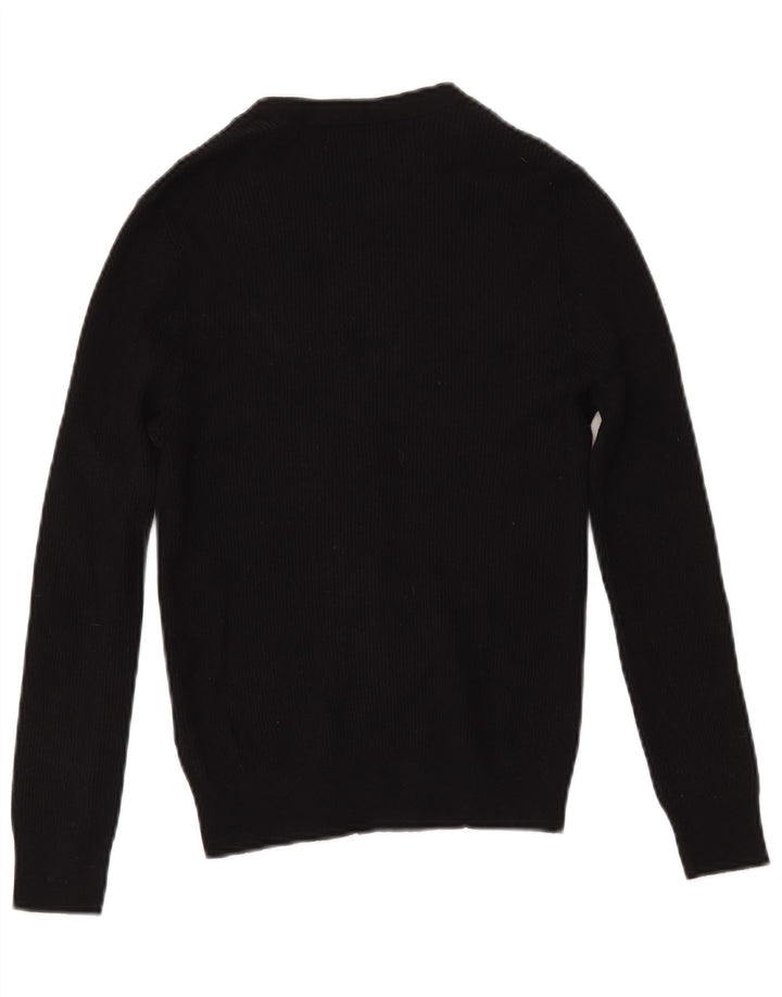 Marks & Spencer - Cárdigan para mujer, talla 40, viscosa negra mediana