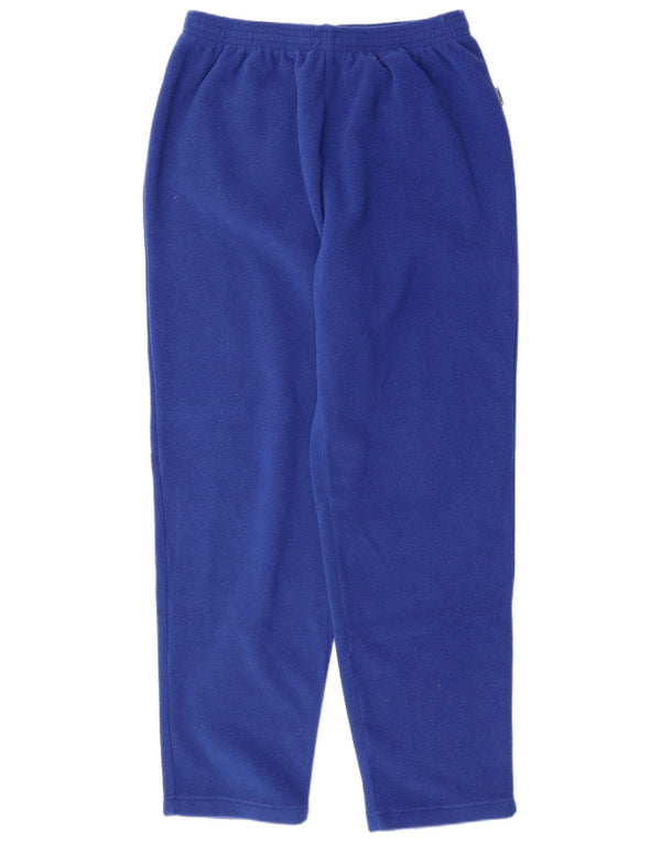 Spalding Pantalones de chándal de forro polar para mujer UK 44 Poliéster azul grande