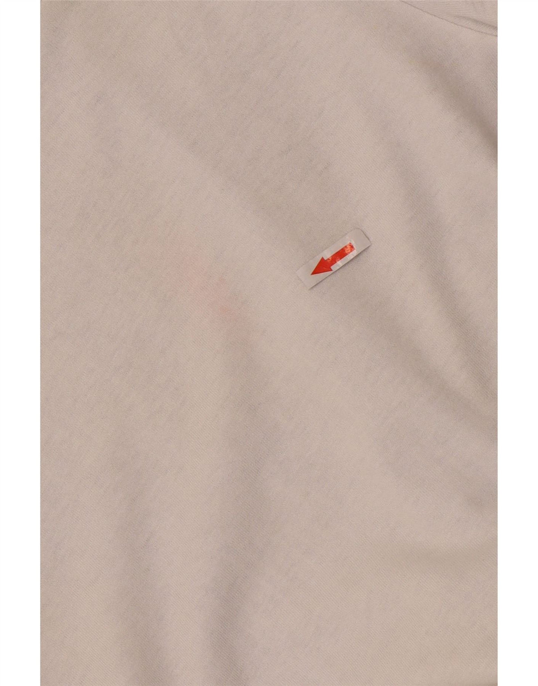 Zara Mujer Blusa Extragrande Reino Unido 44 Medio Blanco Colorblock Algodón