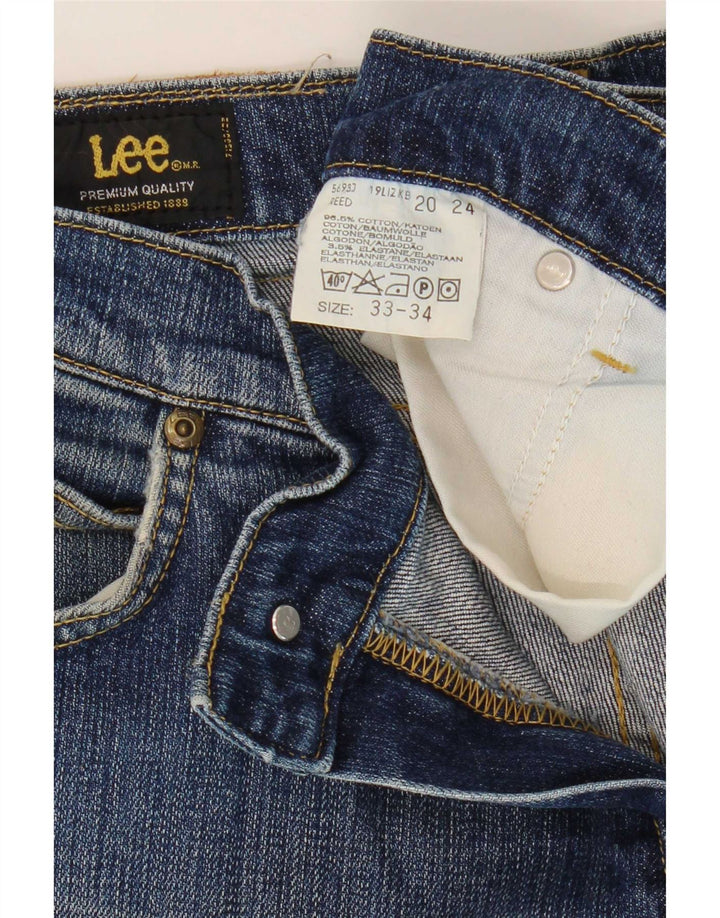 Vaqueros Lee REED Bootcut para mujer W33 L34 Algodón azul
